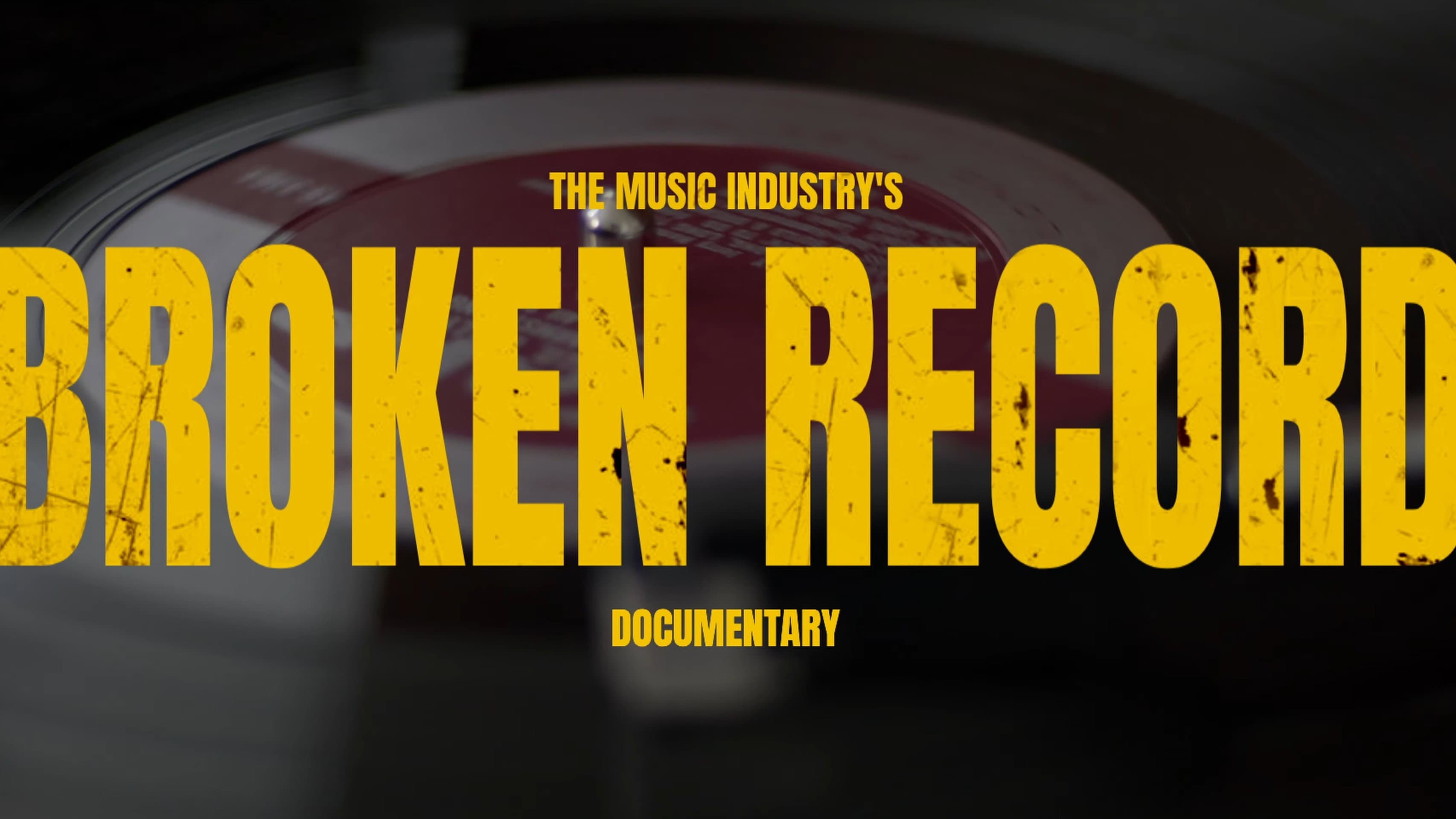 The Music Industry's Broken Record backdrop
