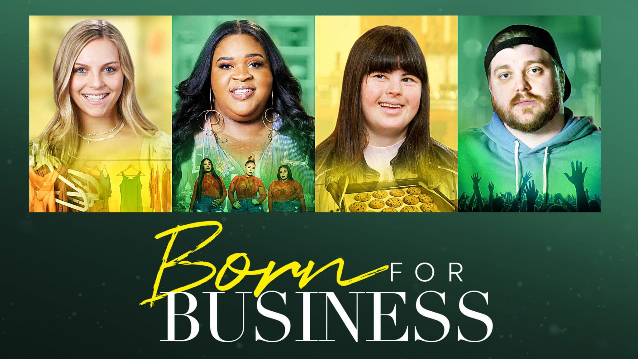Born for Business backdrop