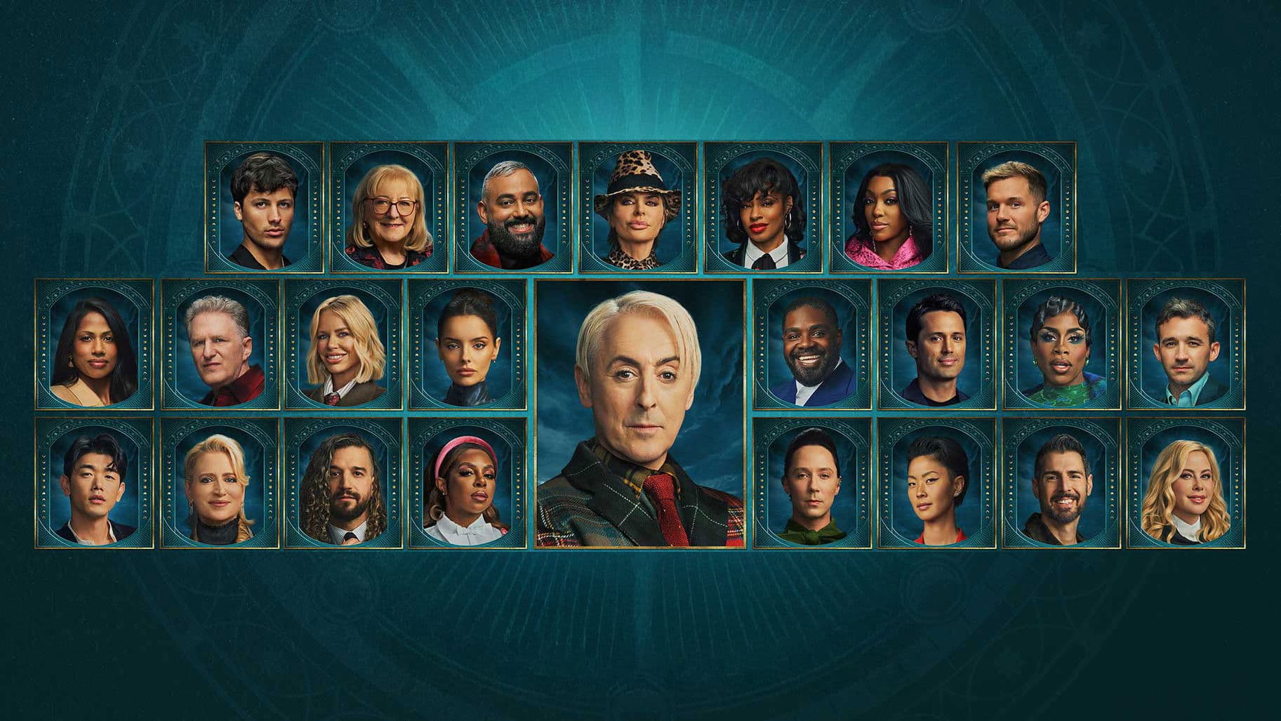 The Traitors backdrop