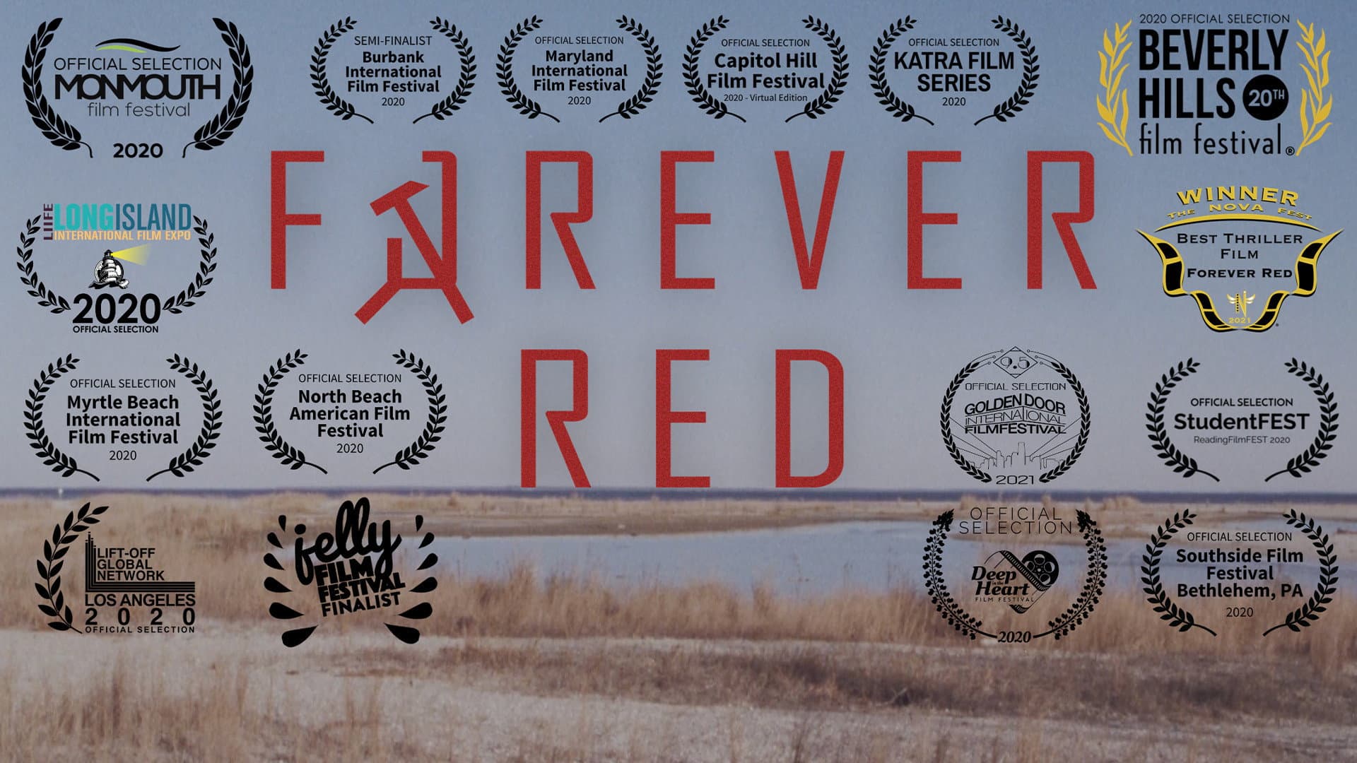 Forever Red backdrop