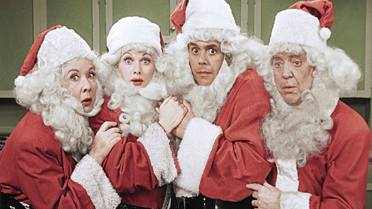 I Love Lucy Christmas Special backdrop