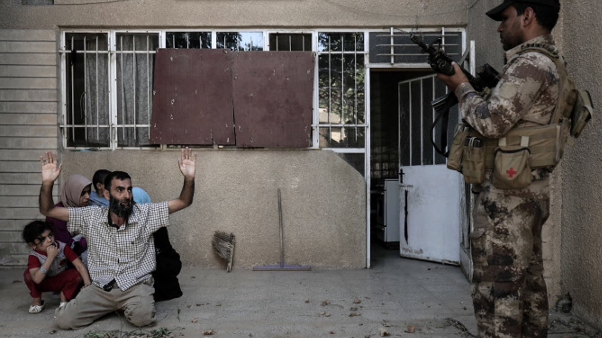 Inside Mosul backdrop
