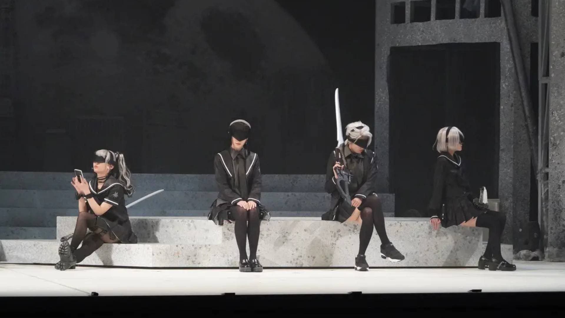 YoRHa Girls Ver.1.1a backdrop